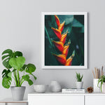 Load image into Gallery viewer, Premium Framed Vertical Poster (Red Plant) - Coodeh Lifestyle
