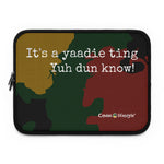 Load image into Gallery viewer, Laptop &amp; Tablet Sleeve (CAMO-PAN-BLK) - Coodeh Lifestyle
