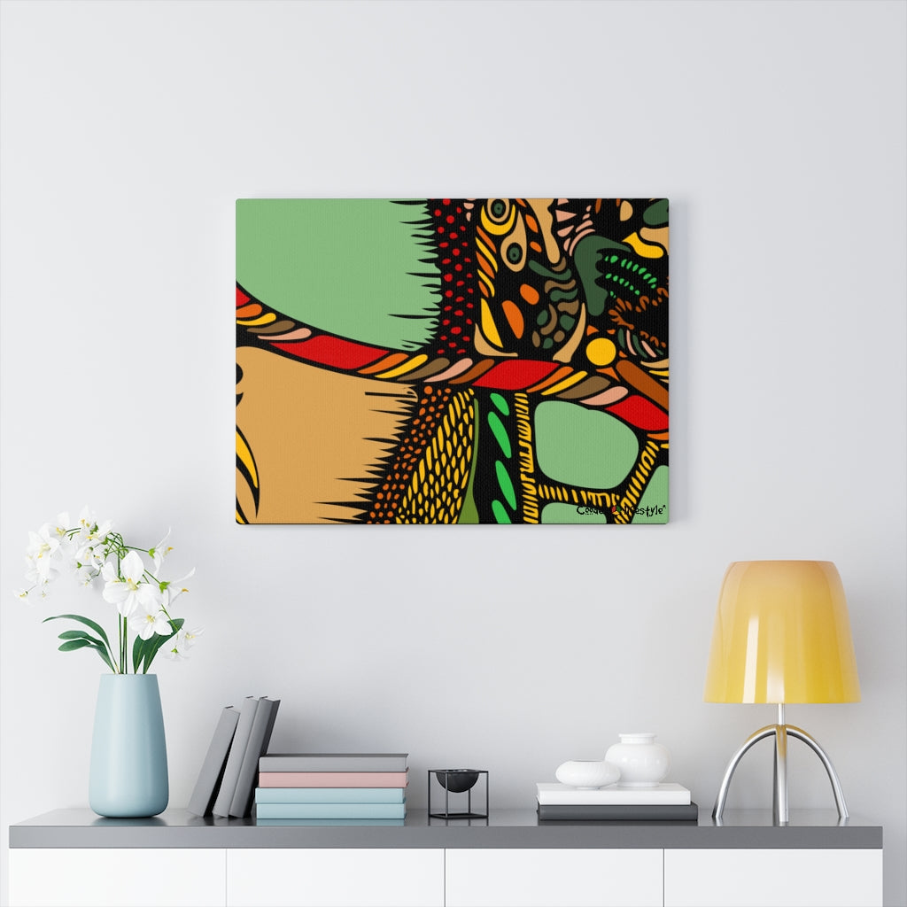 Coodeh Canvas Wrap (Multi-AbstractArt1) - Coodeh Lifestyle