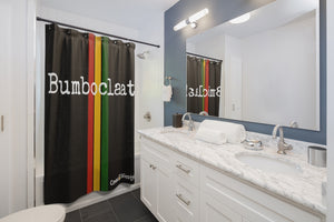 Shower Curtain (BUMB-PAN-BLK) - Coodeh Lifestyle