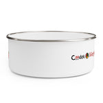 Load image into Gallery viewer, Enamel Bowl (FLWR-WHT) - Coodeh Lifestyle
