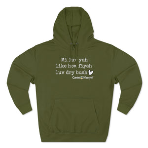 Unisex Premium Pullover Hoodie (DryBush) - Coodeh Lifestyle