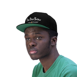 Unisex Flat Bill Hat (YuhDunKnow) - Coodeh Lifestyle