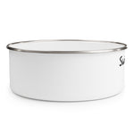 Load image into Gallery viewer, Enamel Bowl (S+R-WHT) - Coodeh Lifestyle
