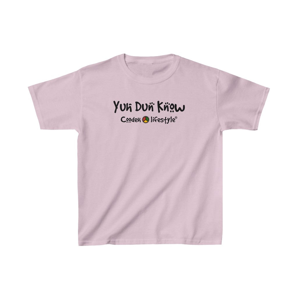 Kids Heavy Cotton Tee (YuhDunKnow) - Coodeh Lifestyle