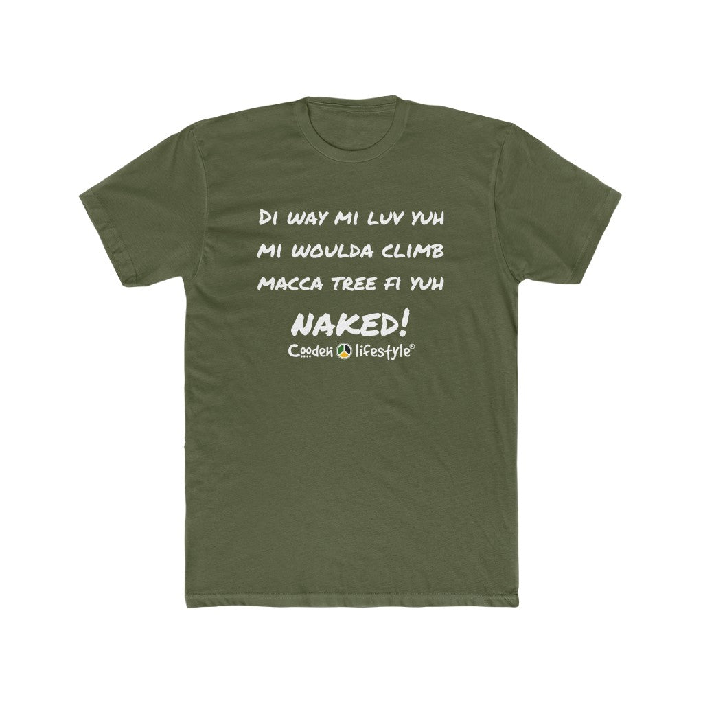 Men's Cotton Crew Tee (Naked) - Coodeh Lifestyle