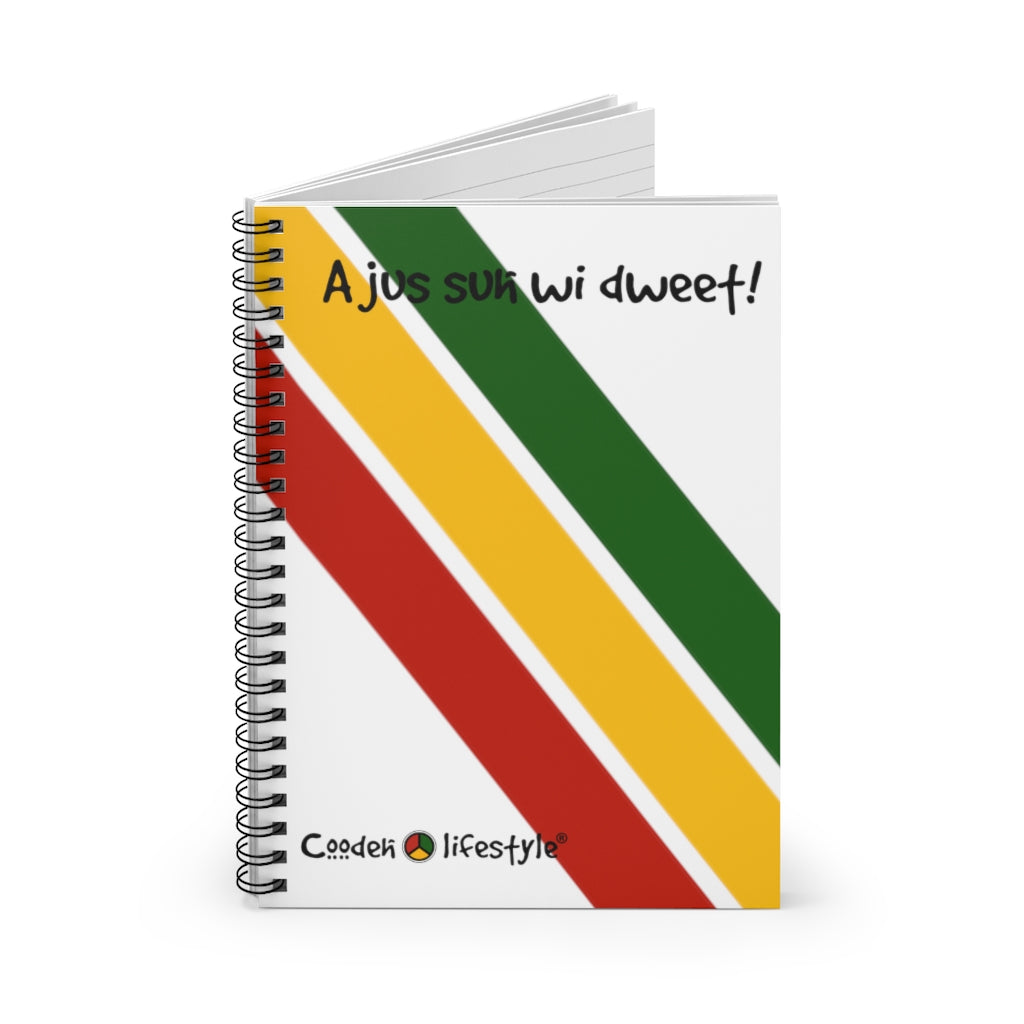 Coodeh Spiral Notebook (Ruled Lined-AJSWD-BRN) - Coodeh Lifestyle