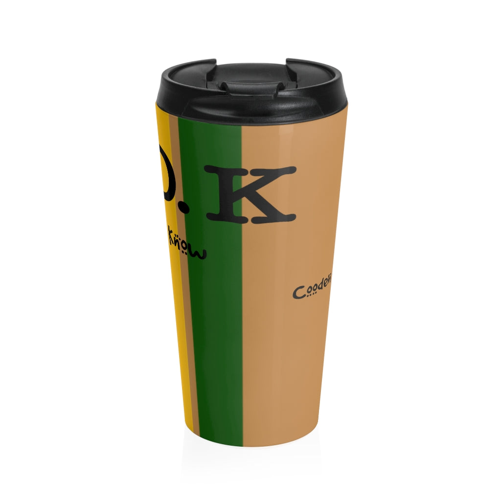 Coodeh Stainless Steel Travel Mug (YDK-PAN-BRN) - Coodeh Lifestyle