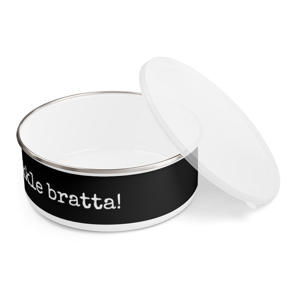 Enamel Bowl (BLK-Bratta) - Coodeh Lifestyle