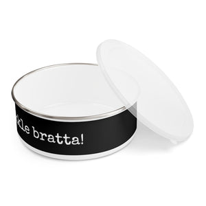 Enamel Bowl (BLK-Bratta) - Coodeh Lifestyle