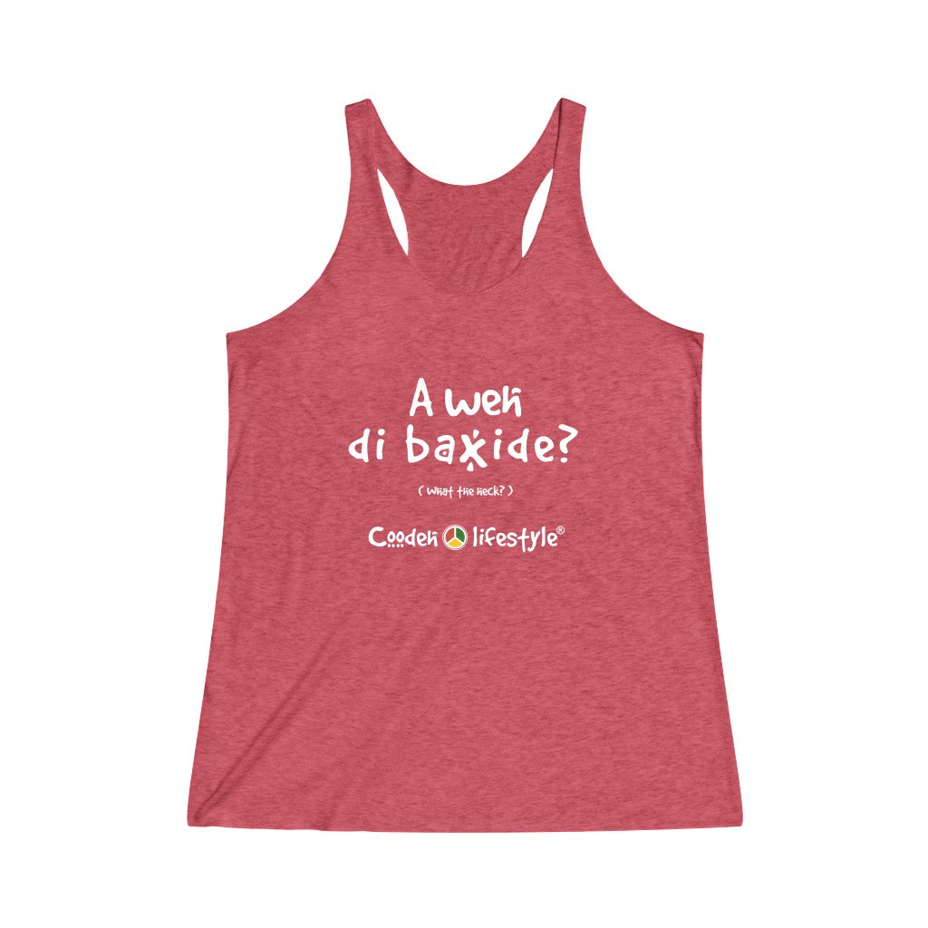 Women's Tri-Blend Racerback Tank (BAXIDE) - Coodeh Lifestyle