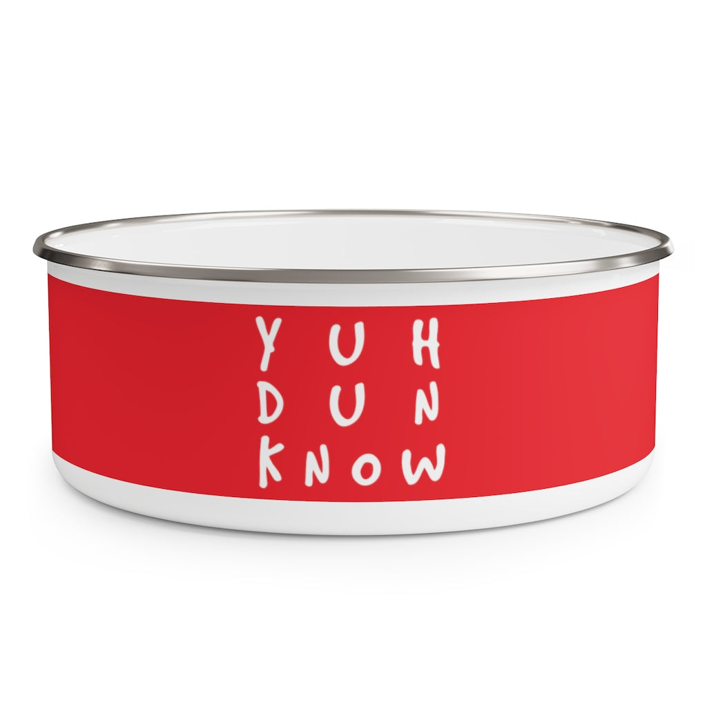 Enamel Bowl (YDK-RED) - Coodeh Lifestyle