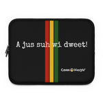 Load image into Gallery viewer, Laptop &amp; Tablet Sleeve (AJSWD-BLK) - Coodeh Lifestyle
