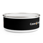 Load image into Gallery viewer, Enamel Bowl (FLWR-BLK) - Coodeh Lifestyle
