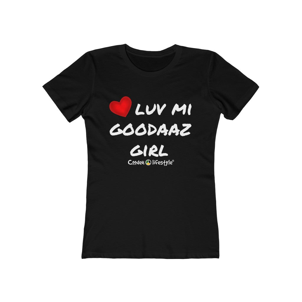 Women's The Boyfriend Tee (LuvGoodaaz) - Coodeh Lifestyle