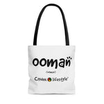 Load image into Gallery viewer, Coodeh Tote Bag (Oom-WHT) - Coodeh Lifestyle
