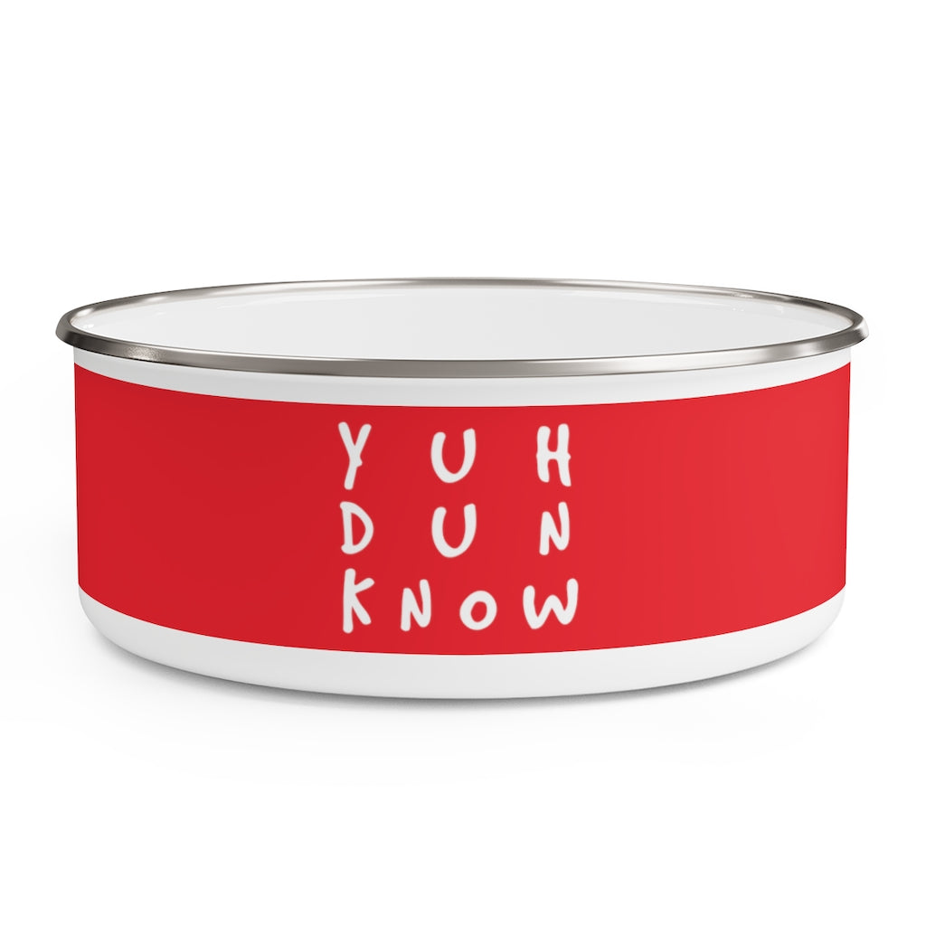 Enamel Bowl (YDK-RED) - Coodeh Lifestyle