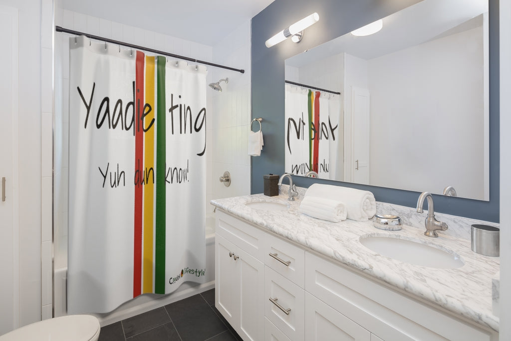 Shower Curtain (YTYDK-WHT) - Coodeh Lifestyle