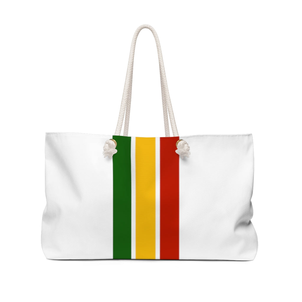 Coodeh Weekender Bag (YuhDunKnow-WHT) - Coodeh Lifestyle