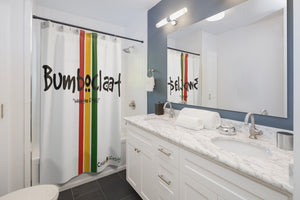 Shower Curtain (BUMB-PAN-WHT) - Coodeh Lifestyle