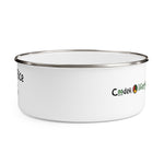 Load image into Gallery viewer, Enamel Bowl (S+R-WHT) - Coodeh Lifestyle
