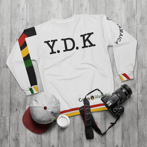 Unisex Sweatshirt (YDK-WHT) - Coodeh Lifestyle