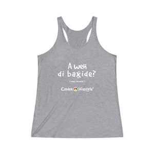 Women's Tri-Blend Racerback Tank (BAXIDE) - Coodeh Lifestyle