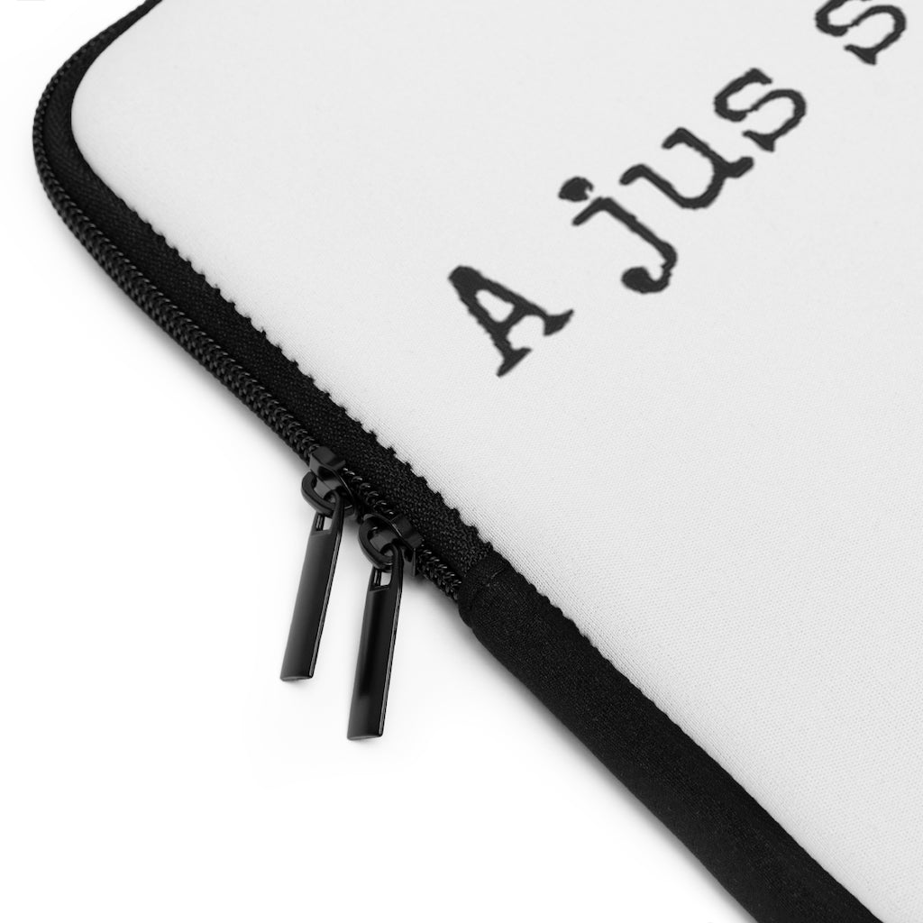 Laptop & Tablet Sleeve (AJSWD-WHT) - Coodeh Lifestyle