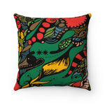 Load image into Gallery viewer, Coodeh Faux Suede Square Pillow (Multi-Art) - Coodeh Lifestyle
