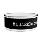 Load image into Gallery viewer, Enamel Bowl (BLK-Bratta) - Coodeh Lifestyle
